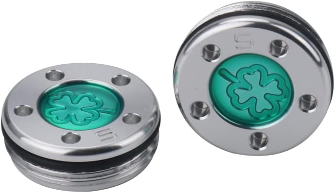 SEACLOUD Golf Custom Putter Screws Weights Green Lucky Four-Leaf 2PCS(5g 10g 15g 20g 25g 30g 35g 40g 45g) Compatible with Titleist Scotty Cameron Golf Club Heads Putters Newport - Image 4